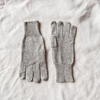 Fair Trade Luxury Soft Fine Knit Merino Ladies Gloves, 8 of 12
