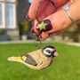 Wooden British Bird Keyring, thumbnail 7 of 11
