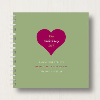 Personalised 1st Mother's Day Memories Book Or Album, 9 of 9