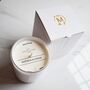 Wisteria Blossom Eco Soy Wax Aromatherapy Candle, thumbnail 5 of 9