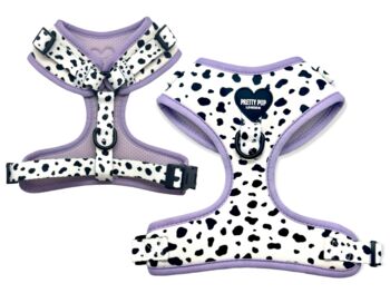 Deluxe Dalmatian Print Dog Harness, 12 of 12