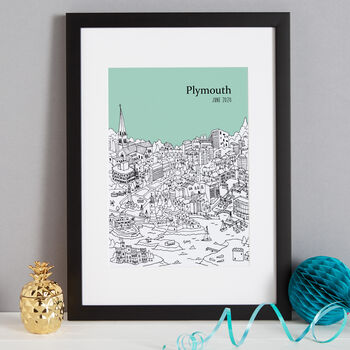 Personalised Plymouth Print, 3 of 9