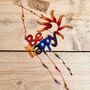 ‘Be Happy’ Positive Mantra Rainbow Sun Catcher, thumbnail 1 of 5