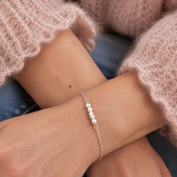 Delicate Pearl Bracelet, 3 of 9