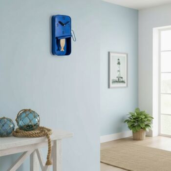 Sardine Clocks With Swinging Pendulum Choice Of Colours, 3 of 6