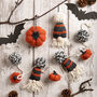 Halloween Decorations Garland And Baubles Knitting Kit, thumbnail 1 of 9