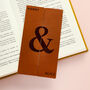 Personalised Couples Bookmark Set, thumbnail 5 of 6