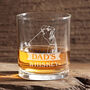Personalised Golfer Engraved Whiskey Glass, thumbnail 2 of 8