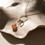 Astralis 14k Gold Filled Sunstone Necklace, thumbnail 6 of 6