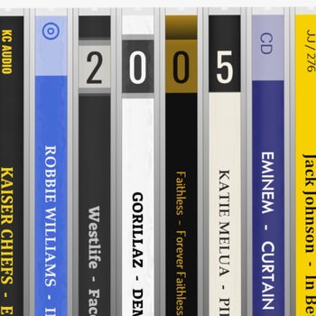 Personalised 21st Birthday Card 2005 Music, 4 of 7