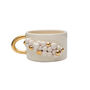 Golden Cluster Mug With 24ct Gold And Blush Ceramic, thumbnail 2 of 2