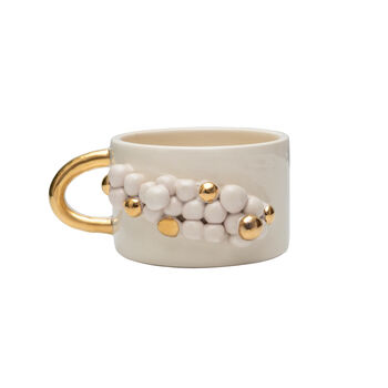 Golden Cluster Mug With 24ct Gold And Blush Ceramic, 2 of 2