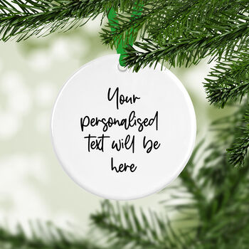 Celtic Bauble, Xmas Ceramic Decoration, 2 of 4