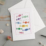 'My Sweetie' Funny Sweets Romantic Card, thumbnail 1 of 3