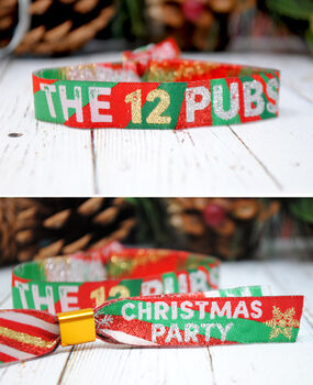 The 12 Pubs Christmas Party Wristbands, 5 of 6