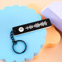 Personalised Scannable Spotify Code Keyring, thumbnail 1 of 4