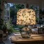 English Garden Lampshade, Natural, thumbnail 1 of 8