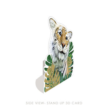 Tiger 3D Card Lola Design X Zsl, 2 of 2