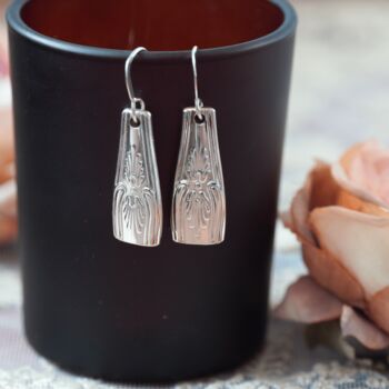 Baroque Vintage Spoon Earrings, 2 of 4
