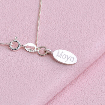 Personalised Pearl And Silver Trio Necklace, 4 of 7