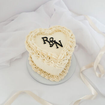 Initials Acrylic Cake Charm, 2 of 4