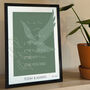 'Love You Dad' Family Poster Print, thumbnail 1 of 2