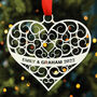 Personalised Hanging Heart Decoration, thumbnail 1 of 3