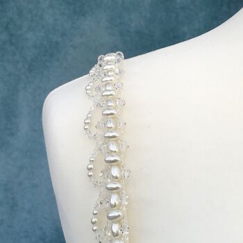 Ophelia Pearl And Crystal Attachable Straps, 3 of 10