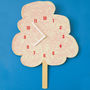 Candy Floss Glow In The Dark Clock, thumbnail 3 of 8