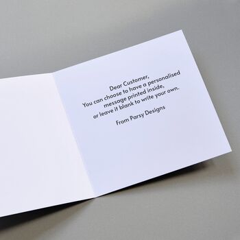 To My Brother On His Wedding Day Personalised Sentimental Card, 5 of 6