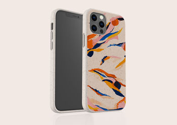 Abstract Hand Drawn Biodegradable Phone Case, 5 of 7