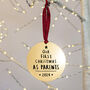 First Christmas As Parents Christmas Decoration Bauble, thumbnail 4 of 7