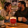 Personalised Match Hex Football Gift Candle, thumbnail 1 of 11