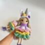 Handmade Unicorn Doll For Kids, thumbnail 3 of 6