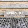 Personalised Dad's Shed Diy Reclaimed Wooden Sign, thumbnail 3 of 3