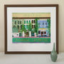 Emerald Hill Shophouses Art Print, thumbnail 1 of 3