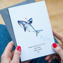 Personalised Mummy Shark Card, thumbnail 1 of 3