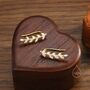 Sterling Silver Cz Leaf Crawler Earrings, thumbnail 2 of 11