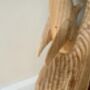 1m Tall Huge Hand Carved Wooden Mother And Baby Dolphin Ornament, thumbnail 8 of 12