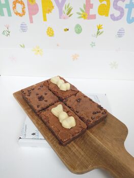 Four Bunny Easter Brownie Letterbox Gift, 2 of 6