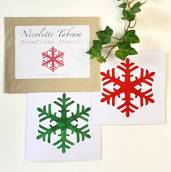 Christmas Card Stencils. Christmas Crafts, 6 of 6
