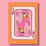 Queen Of Hearts Cowgirl Print, thumbnail 2 of 5