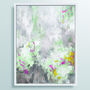 'Rosa Nina' Framed Giclée Abstract Canvas Print Art, thumbnail 5 of 7