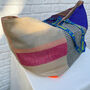 Vintage Ikea Bag Purples / Pinks / Patchwork, thumbnail 2 of 9