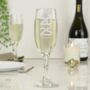 Personalised 'Class Of 2025' Prosecco Flute And Gift Box Graduation Gift, thumbnail 3 of 4