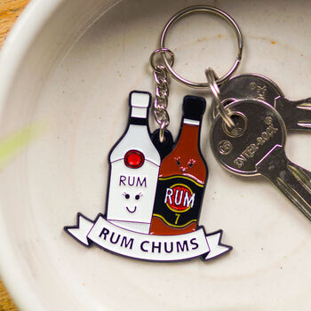'Rum Chums' Rum Friendship Keyring, 3 of 6