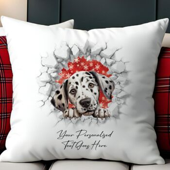 Personalised Christmas Dalmatian Break Through, 5 of 11