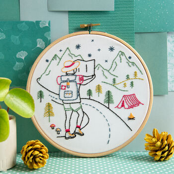 Explore Embroidery Kit, 4 of 6