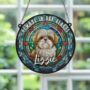 Lhasa Apso Memorial Suncatcher, thumbnail 3 of 6