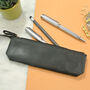 Ladies Personalised Leather Pencil Case, thumbnail 2 of 6